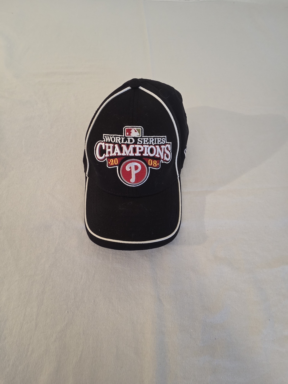 New Era Black Philadelphia Phillies 2008 World Series Champions Cap